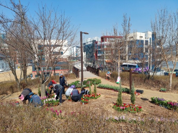 보도자료1 시흥시, 은계호수공원 일대 꽃길 조성.jpg