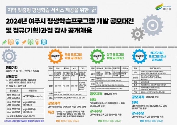 03-2024년 여주시 평생학습프로그램 개발 공모대전 및 정규(기획)과정 강사 공개채용.jpg