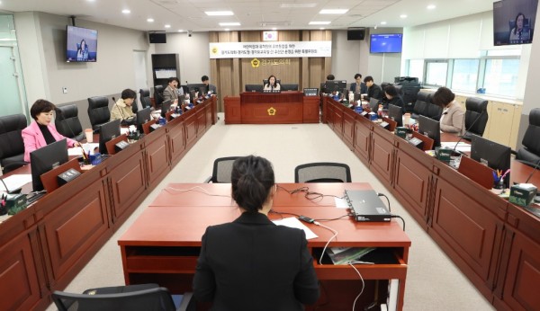 240228 유보통합을 위한 경기도의회.도청.도교육청 간 추진단 운영을 위한 특위, 업무보고 실시 (3).JPG