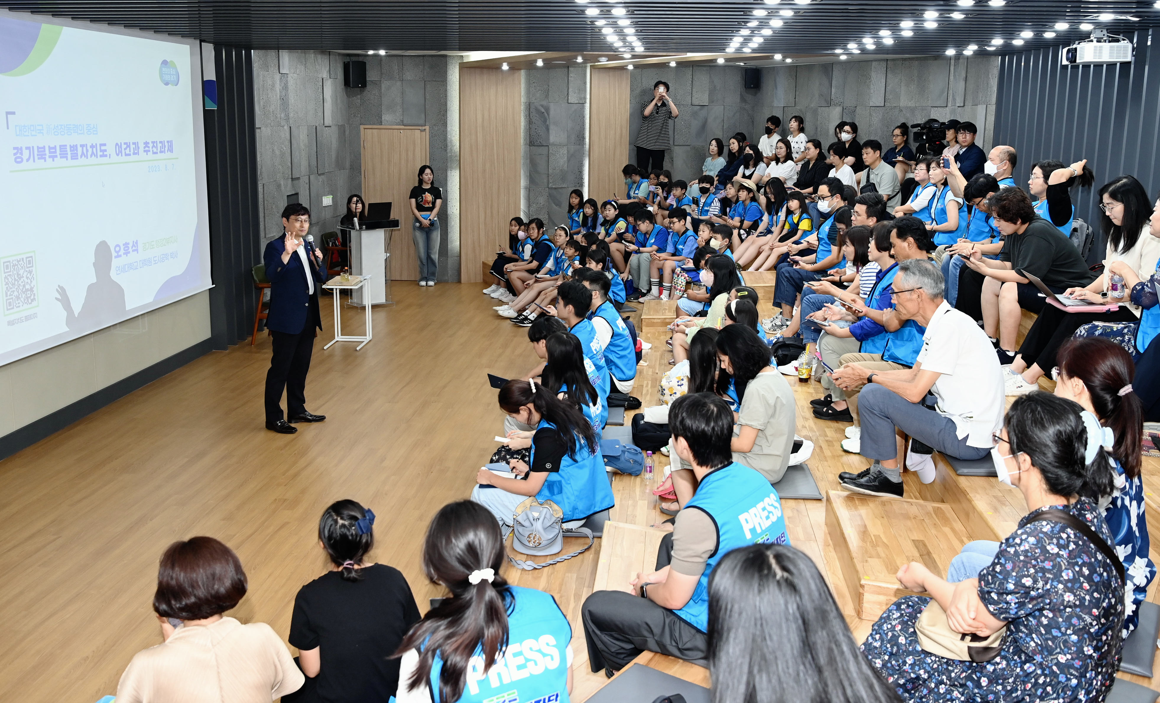 오후석 부지사, 경기기회기자단 대상으로 <경기북부특별자치도 설치> 필요성 호소.