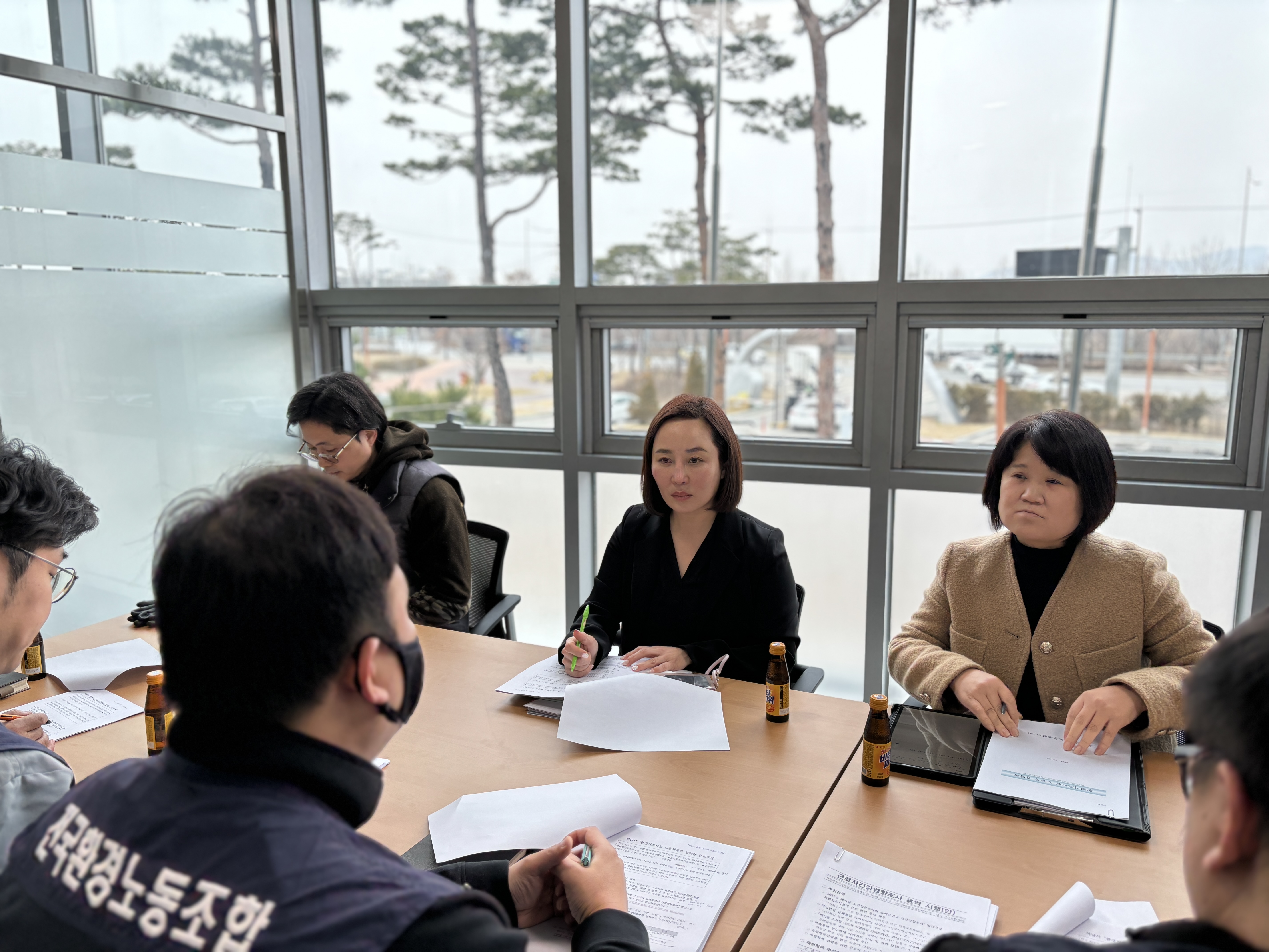 박진희 부의장, 유니온타워 환경기초시설 근로자와 간담회 가져