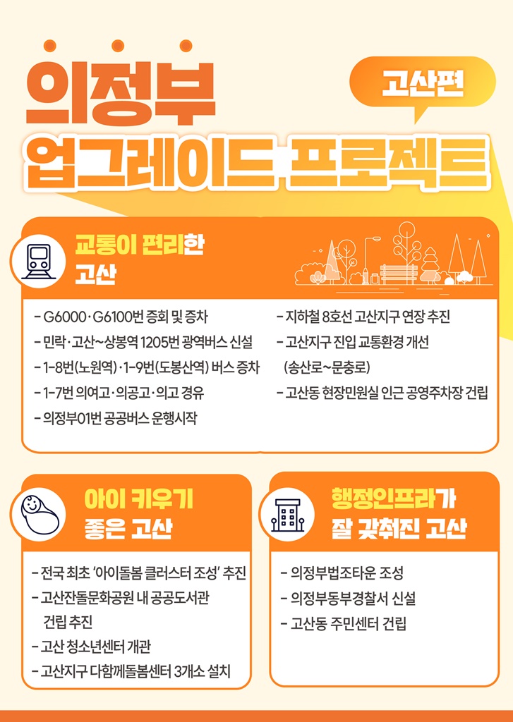 [특집] 의정부 업그레이드 프로젝트-고산편 세부계획 발표