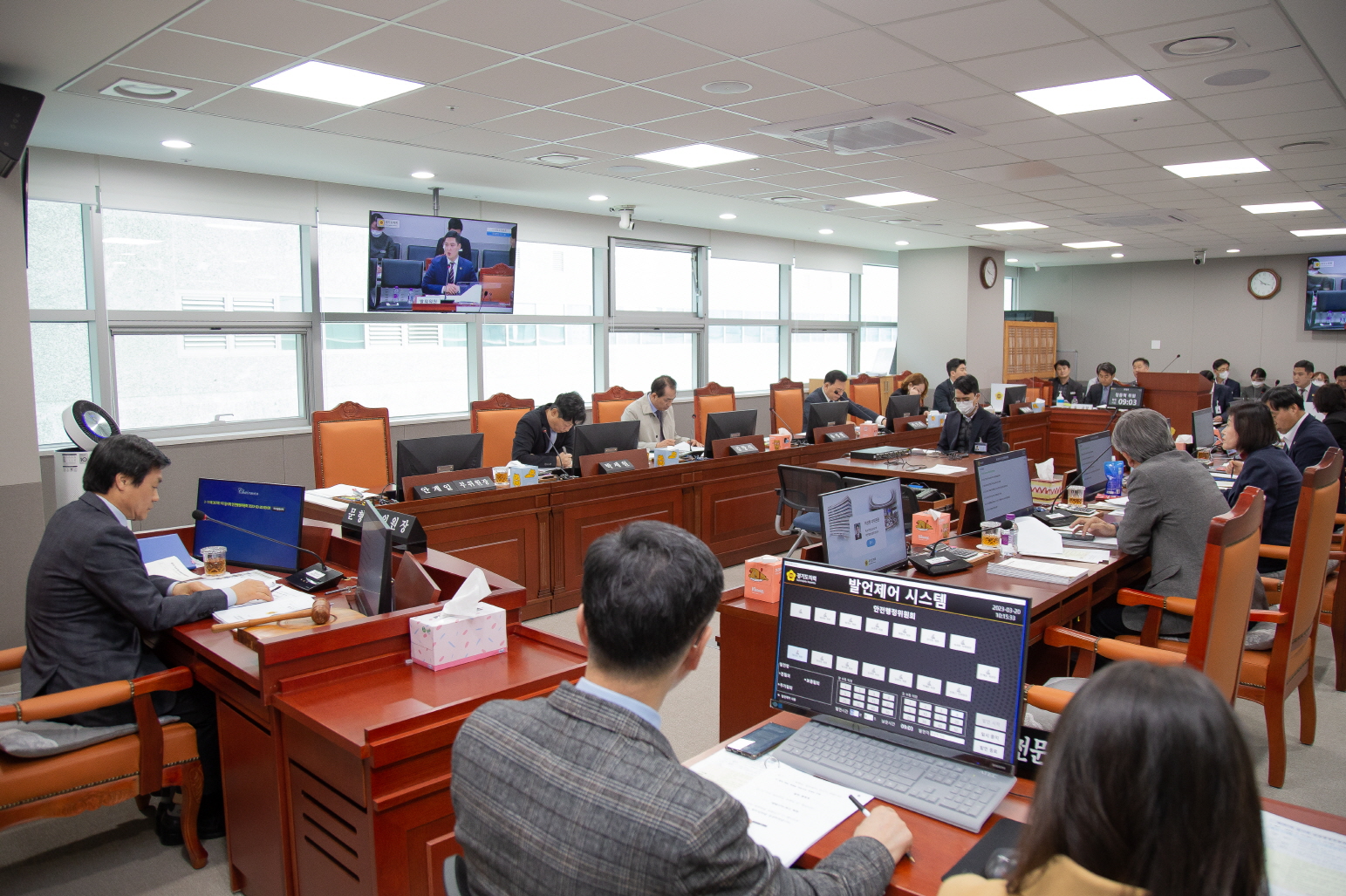 경기도의회 안전행정위원회,  의용소방대 임기 연장을 위한 법률 개정 건의