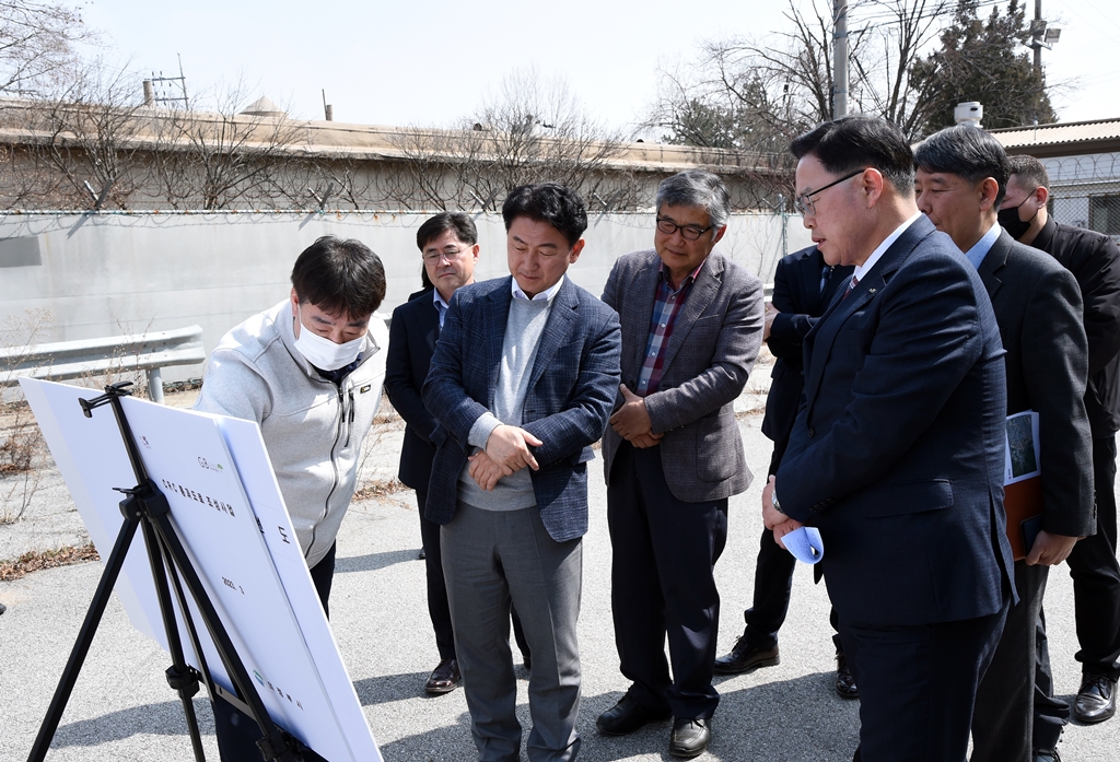 의정부시, 미군 반환기지 캠프 레드 클라우드(CRC) 내 관통 도로 개방 추진