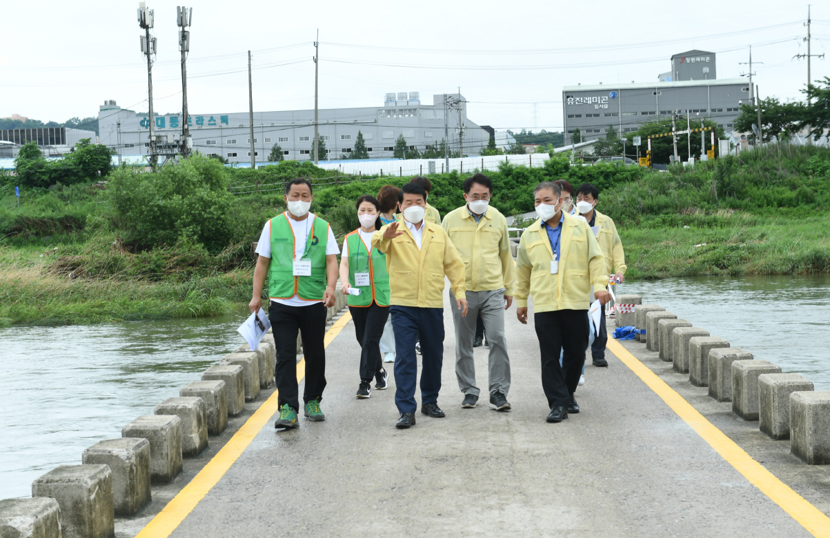 백경현 구리시장, 태풍‘힌남노’대비 철저 특별지시