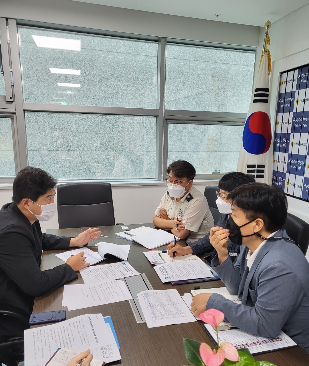 이상원 경기도의원, 재난취약계층의 주거안정성 대책 마련을 위한 정담회 개최