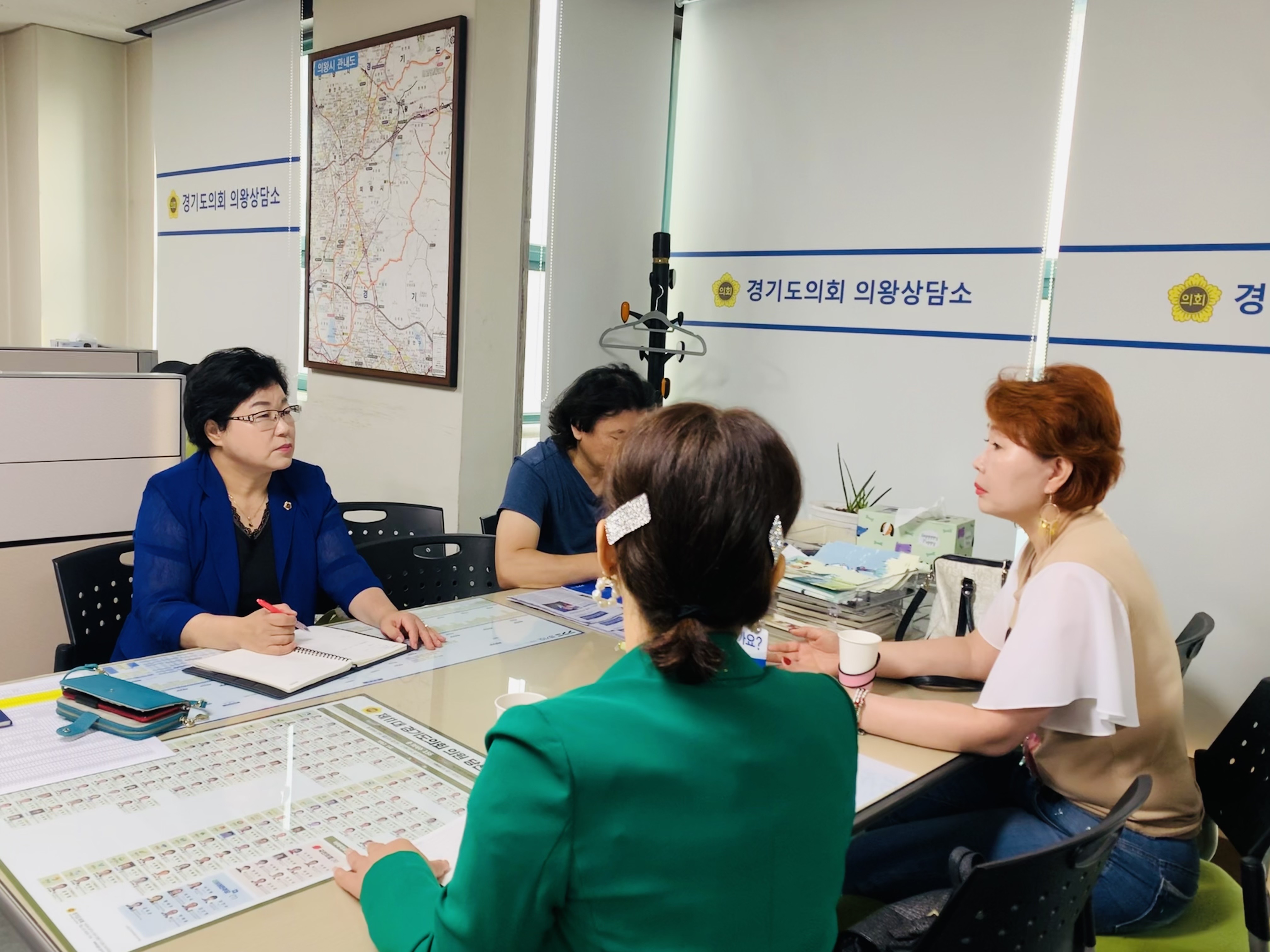 경기도의회 김옥순 의원, 지역 가수 및 노래강사들의 처우개선을 위한 의견 청취