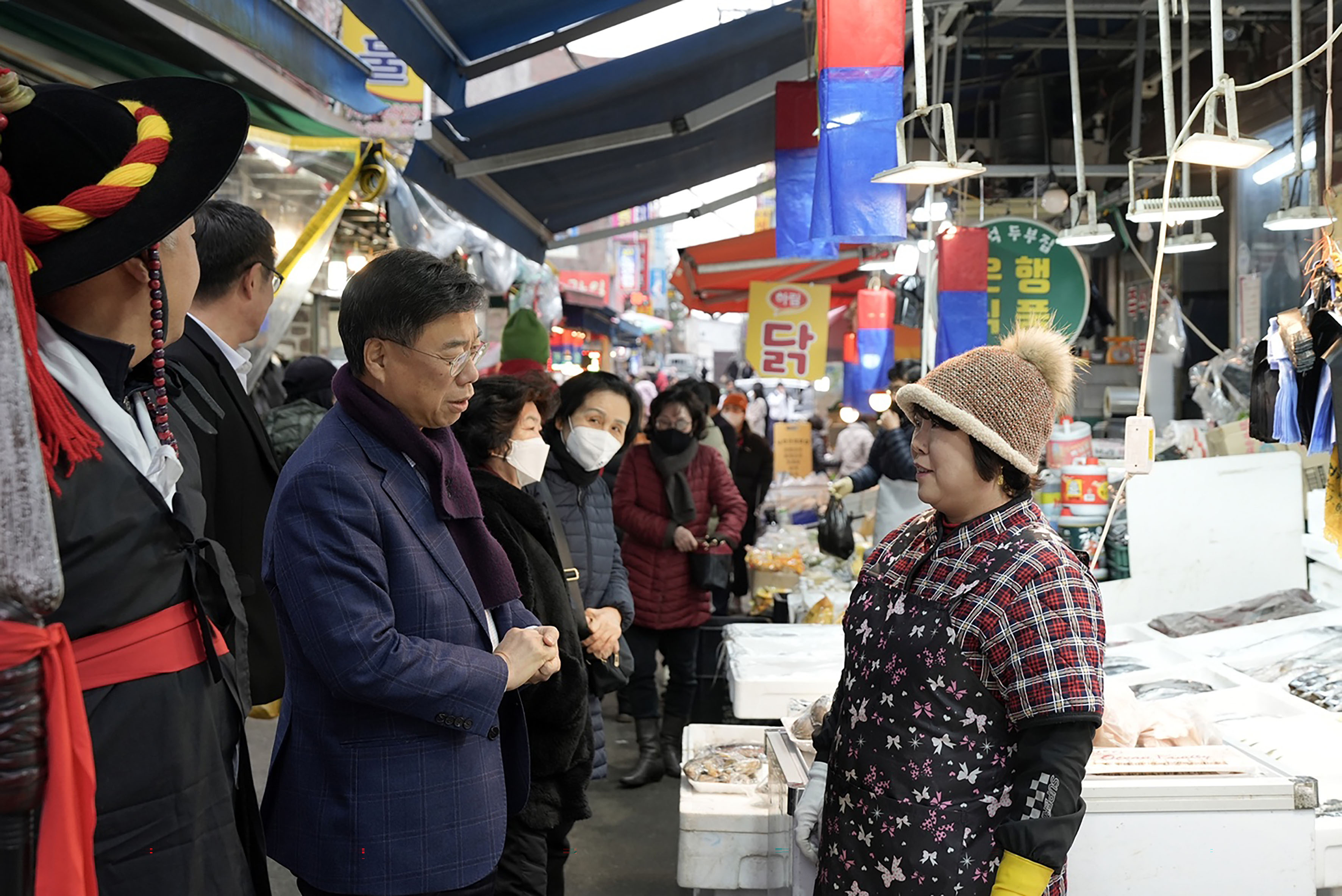 신상진 성남시장, “설 명절 준비는 전통시장에서 하세요!”