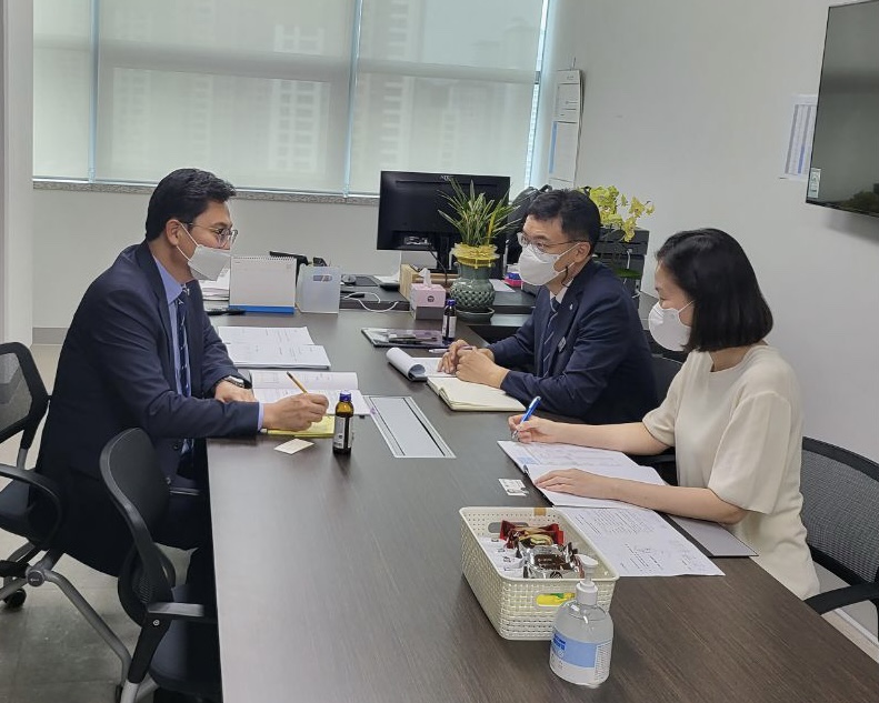 이용욱 의원, 경기도주식회사·경제과학진흥원 업무추진 현황청취 및 발전 방향 모색 정담회