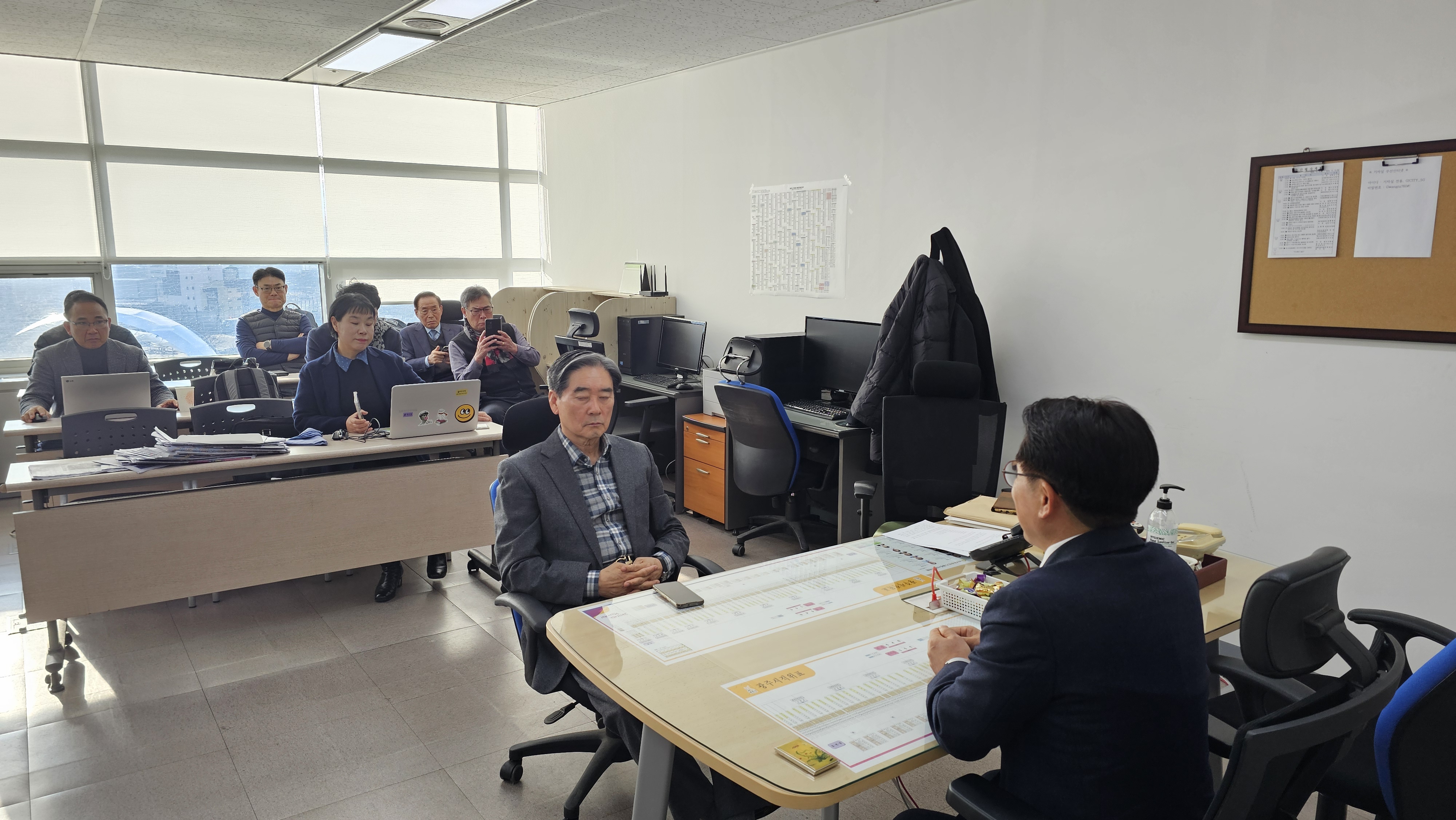 [단신] 최찬용 광주도시공사 신임 사장, 기자들과 간담회 열어