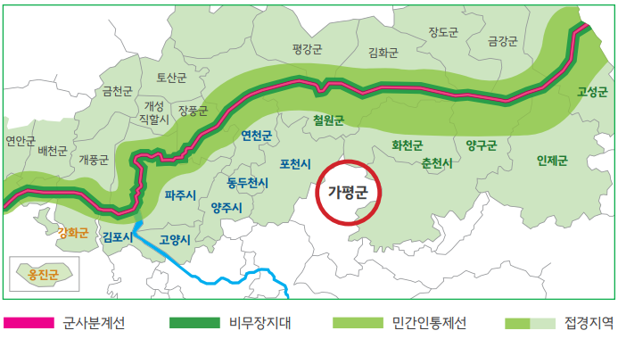 가평군, 접경지역 추가 지정…행정·재정적 지원 본격화