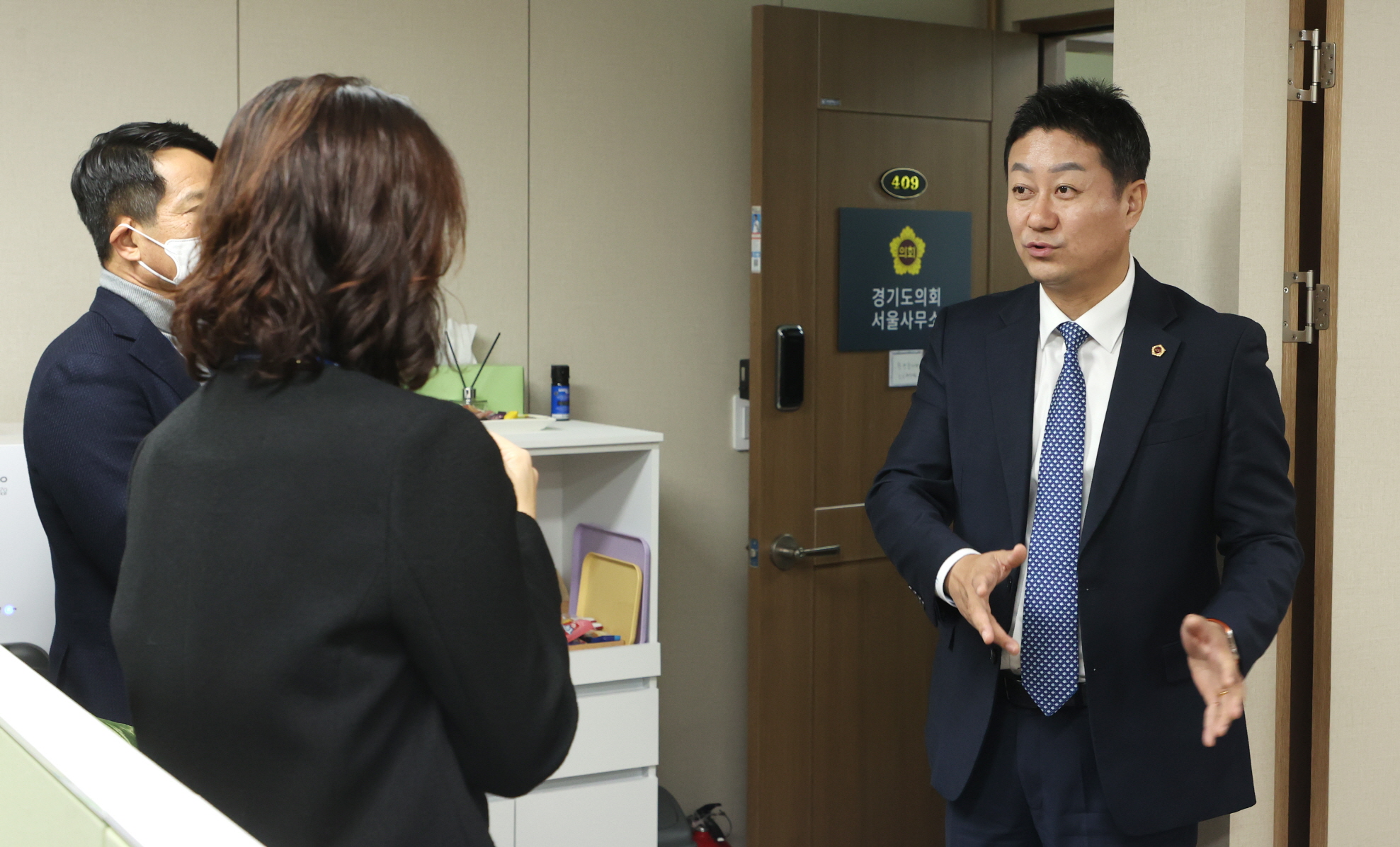 김진경 경기도의회 의장, 서울사무소 방문...“대국회 활동 지원체계 점검”