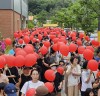 [포토] 추미애 의원 ‘동서울변전소 옥내화 및 증설 철회’ 투쟁 행진 동참